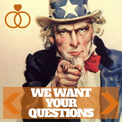 Image showing Uncle Sam with the caption "WE WANT YOUR QUESTIONS"