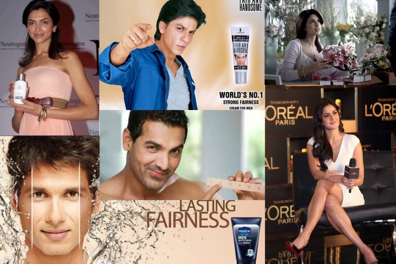 Bollywood stars are also responsible for India's Obsession with Fairness Creams 
