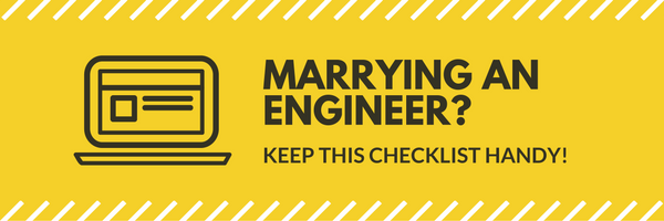 Marrying an engineer