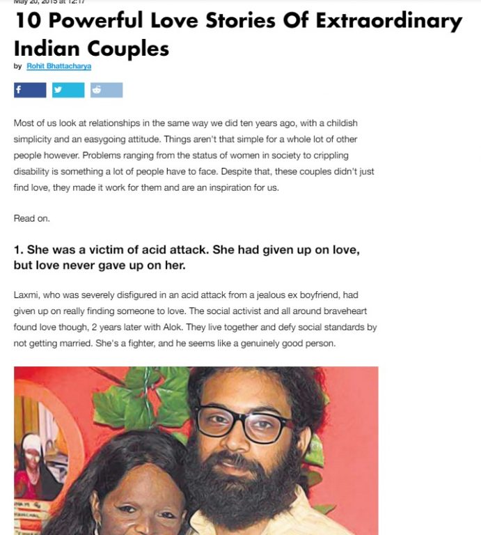 Love marriages in India