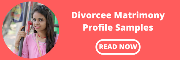 Divorcee matrimony profiles