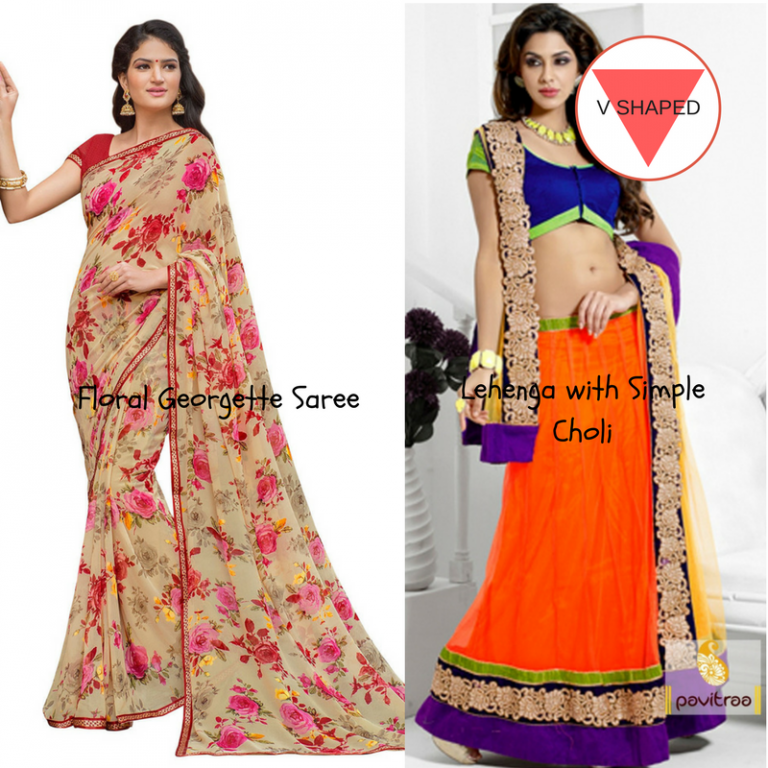 How To Choose The Perfect Saree According To Your Body Shape - Gia