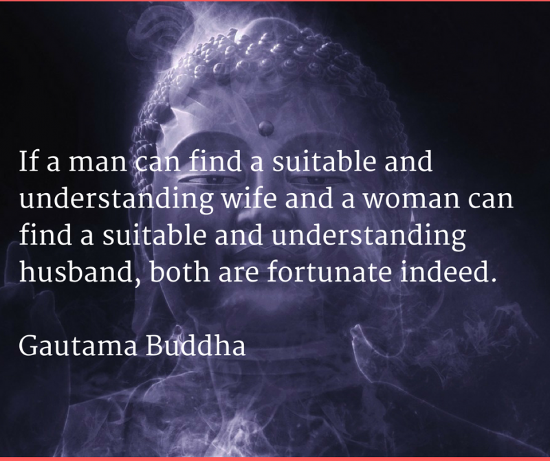 Buddha on marriage