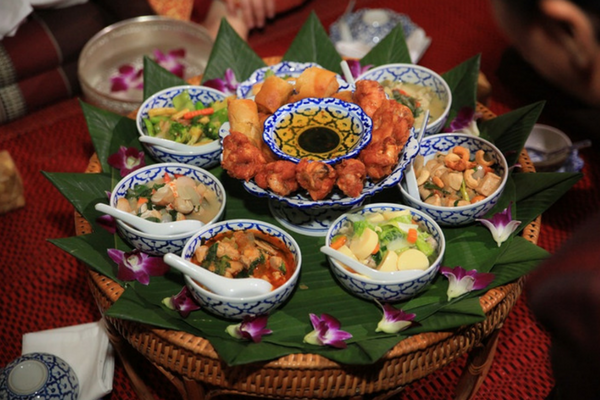 Thailand Buddhist Wedding Feast
