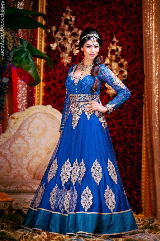 Indian Bridal Makeup: Experts Reveal Secrets Image showing Jasmine as Indian Bride